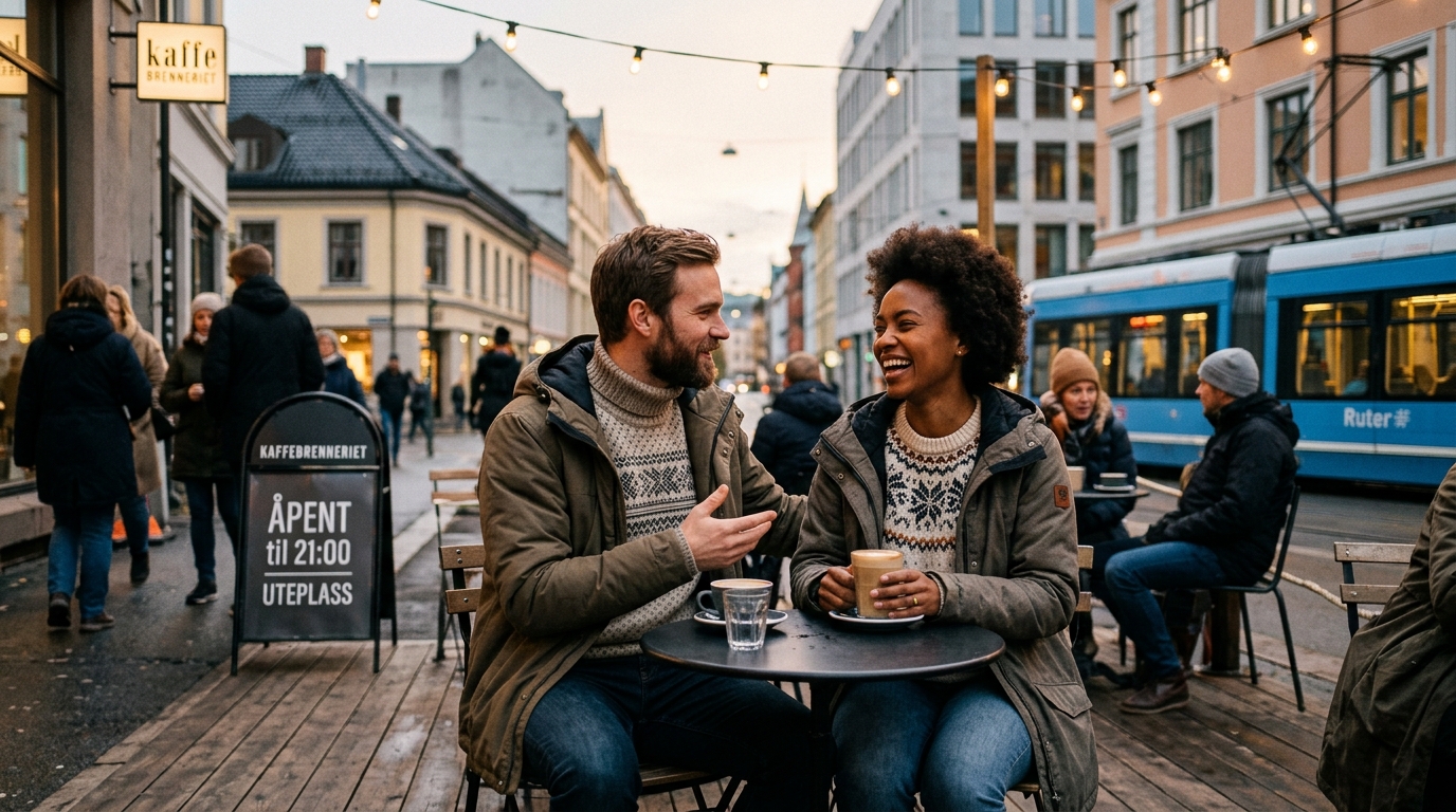 Hvor bør dere møtes på første date?